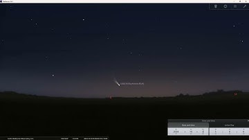 Comet C/2023 A3 (Tsuchinshan-ATLAS) visibility from the latitude of Melbourne, Australia, Sept 2024