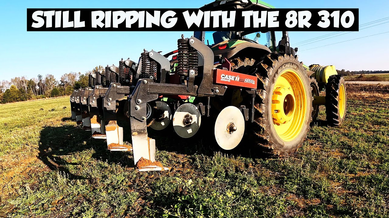 BREAKING IN THE NEW CASE 2500 RIPPER