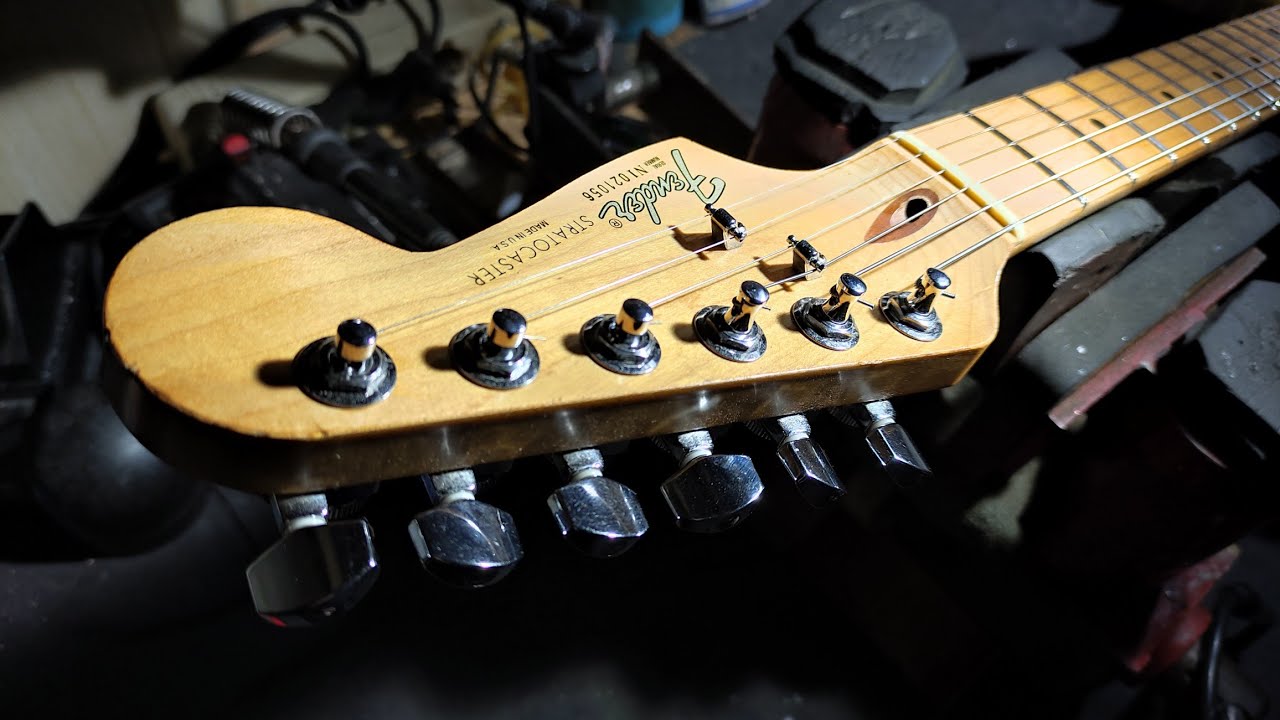 Fender Stratocaster American Standard 1991 #bassboifretworks