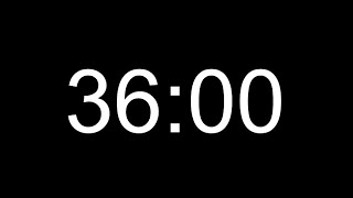 36 Minute Timer / 2160 Seconds Timer