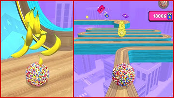 GOING BALLS | fantastic speedrun gameplay with ( BUBBLES 🫧 BALL ) - levels 7174 + 7175