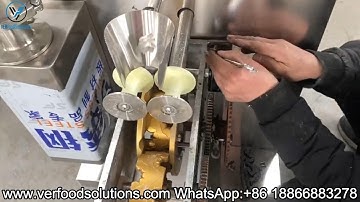 VER Food Solutions Imitated Handmade Empanada Dumpling Machine Forming Mould Disassembly Guide Video