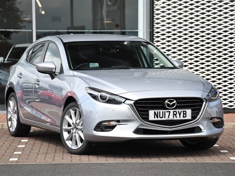 Used Mazda 3 2.0 Sport Nav 5dr Silver 2017 - YouTube