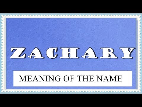 Zachary Name Meaning Fun Facts Horoscope Youtube - roblox zach name meaning