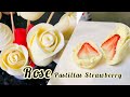 DIY Rose Pastillas Strawberry Bouquet for Valentine's Day I  Pastillas, Pinoy Recipe