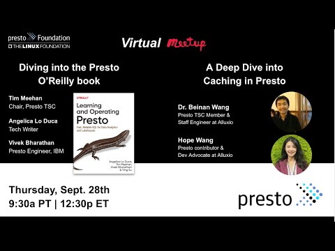 Learning & Operating Presto | Caching in Presto (Sept 28, 2023)