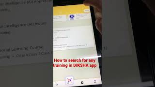 How to search for any training in DIKSHA app screenshot 5