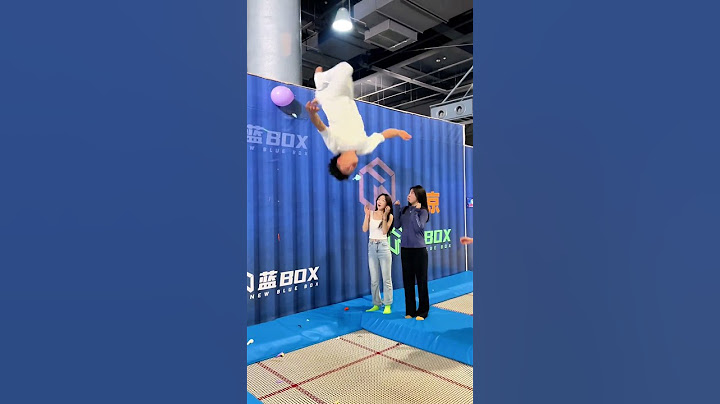 I never expected you #TikTok celebrity trampoline #professional actions please do not imitate
