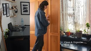 ✨ Friday Morning Reset: Calm & Relaxing Room Cleaning | Slice Of Life // No Music // Clean with me