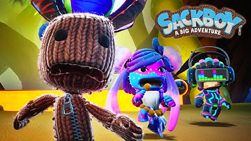 Sackboy: A Big Adventure - Official 4K Gameplay Trailer