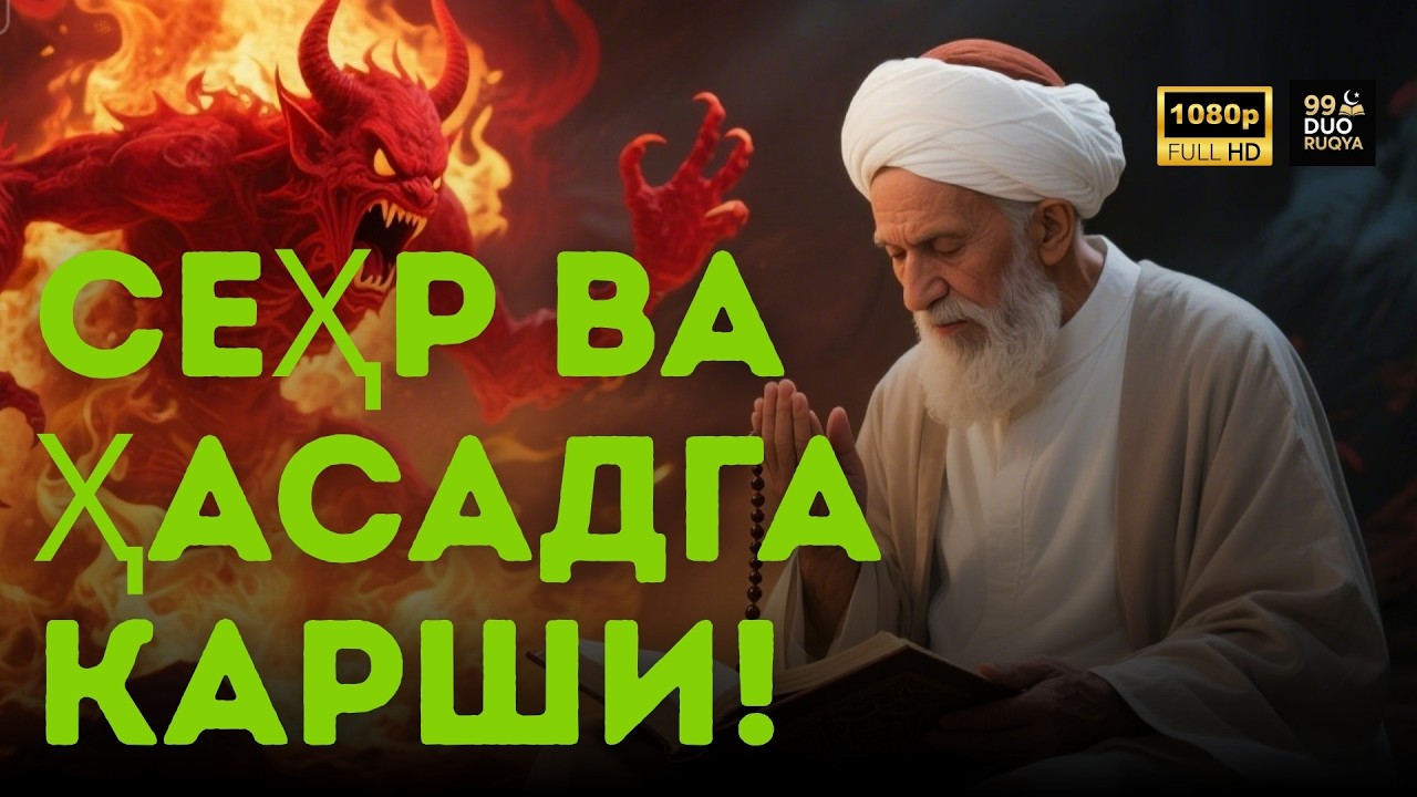 🔥Энг Кучли Руҳий Шифо ва Ҳимоя РуҚя Мураттал | Eng Kuchli Ruhiy Shifo va Himoya Ruqya Murattal