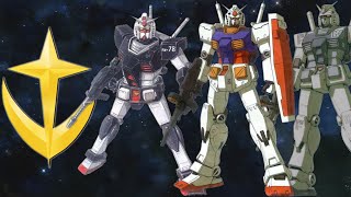 RX78 Gundam Development History [The Early Types]