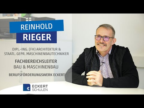 Dozent Bau & Maschinenbau | Inside Eckert | Die Eckert Schulen als Arbeitgeber | #gemeinsam