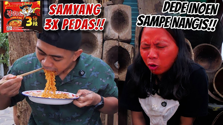 CHALLENGE MAKAN MIE SAMYANG PEDES MAMPUS BARENG DEDE INOEN!!