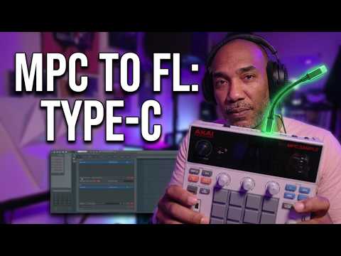 MIDI & Audio via Type C! MPC Sample & FL Studio Workflow 