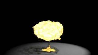 Particles Class Final Project - Mushroom Cloud (FumeFx & 3DSMax 2012)