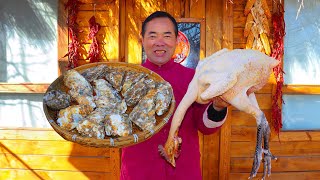 ROOSTER with OYSTERS, the Most Tonic Dish in Winter | Uncle Rural Gourmet