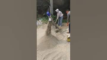 Automatic sand pumping machine, site sand concrete loading,