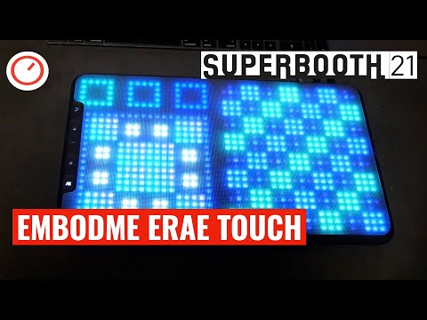 Superbooth 2021: Embodme Erae Touch Expressive MPE MIDI Controller