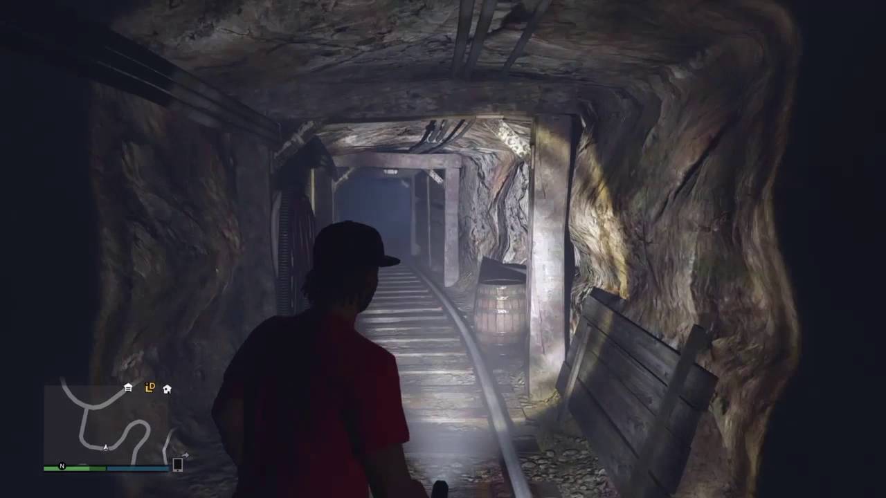 Secret tunnel train tracks !!!!! ( GTA 5 ) YouTube