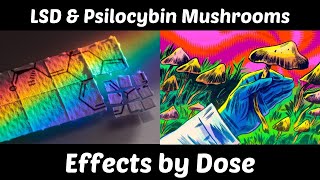 Lsd Vs Psilocybin Mushrooms Effects By Dose