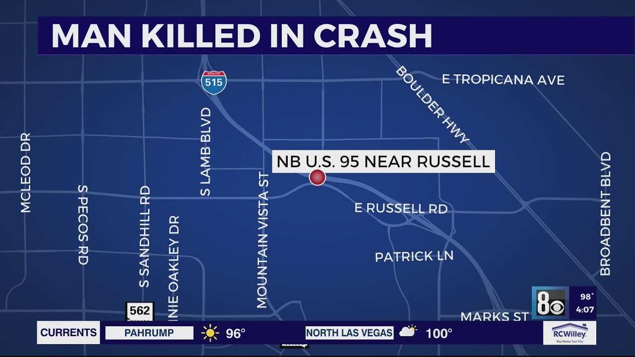1 person dead after crash in southeast Las Vegas valley - YouTube