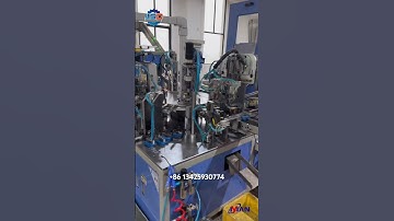 Clip on hinge auto assembly line #automaticassemblymachine