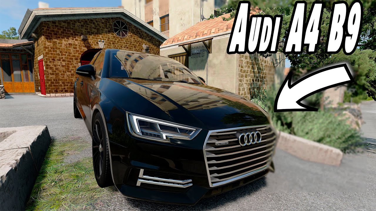 Audi A4 B9 – Speed & Destruction in BeamNG.drive