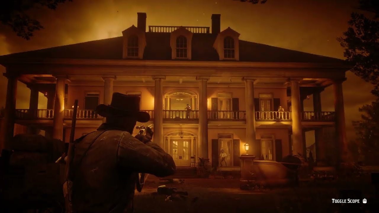 RDR2 OST-  Blood Feuds, Ancient And Modern (Braithwaite Manor Battle)