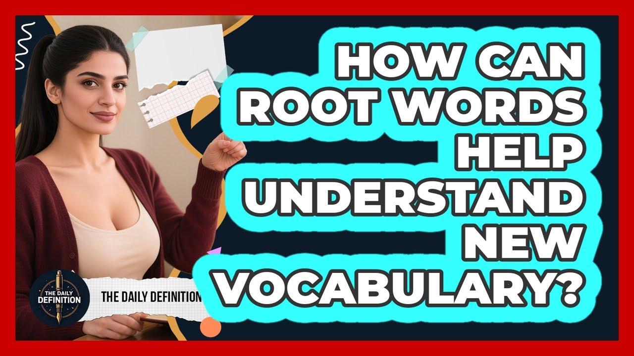 How Can Root Words Help Understand New Vocabulary? - The Daily ...