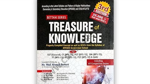 Treasure of knowledge 3 addition book PDF, PST CT SST TT DM and PET TEACHERS available ,