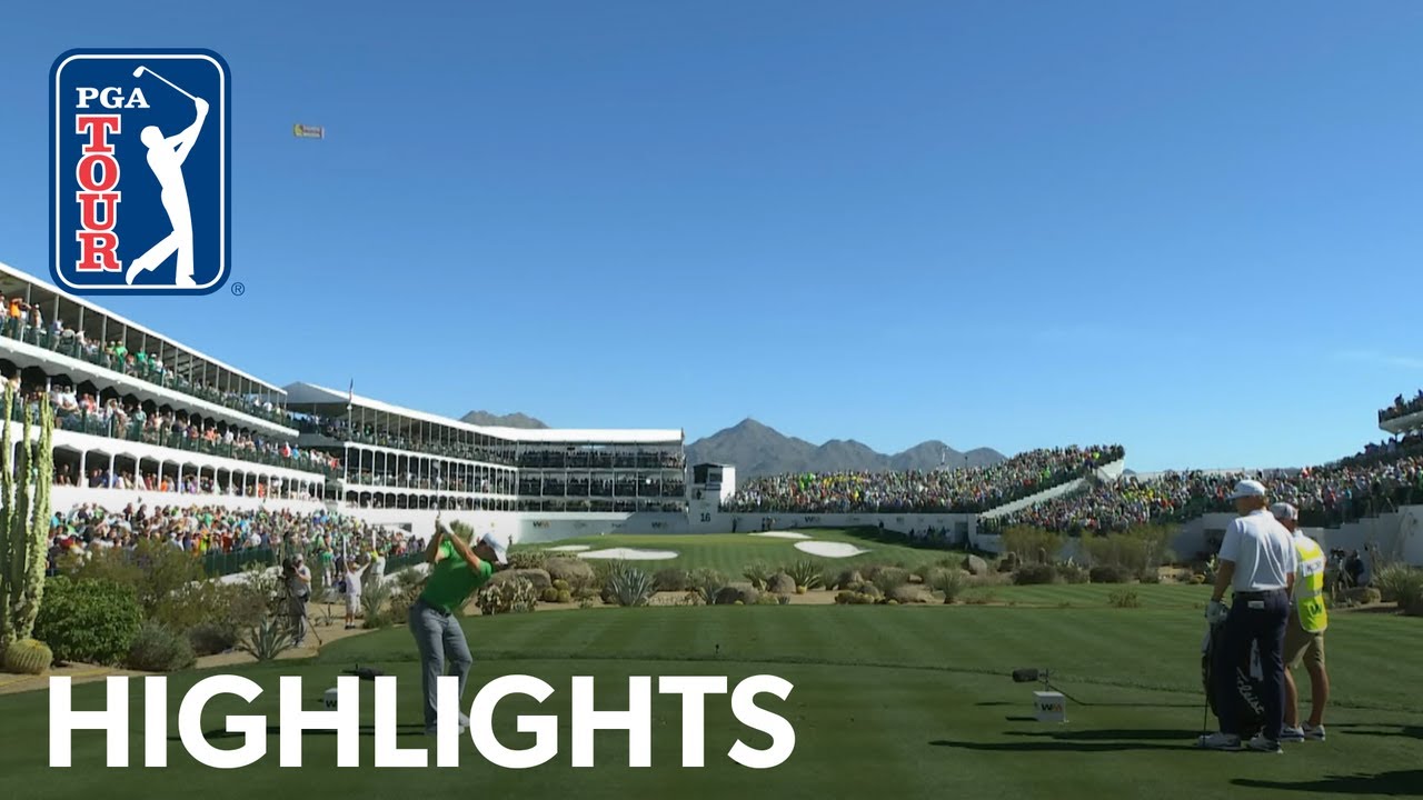 Best shots from No. 16 at 2020 Waste Management Phoenix Open 2020