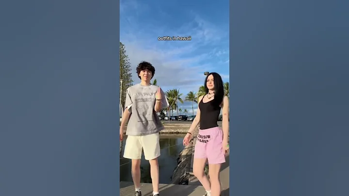 Asher & @nevaaada Outfits Of Hawaii #asher #shorts