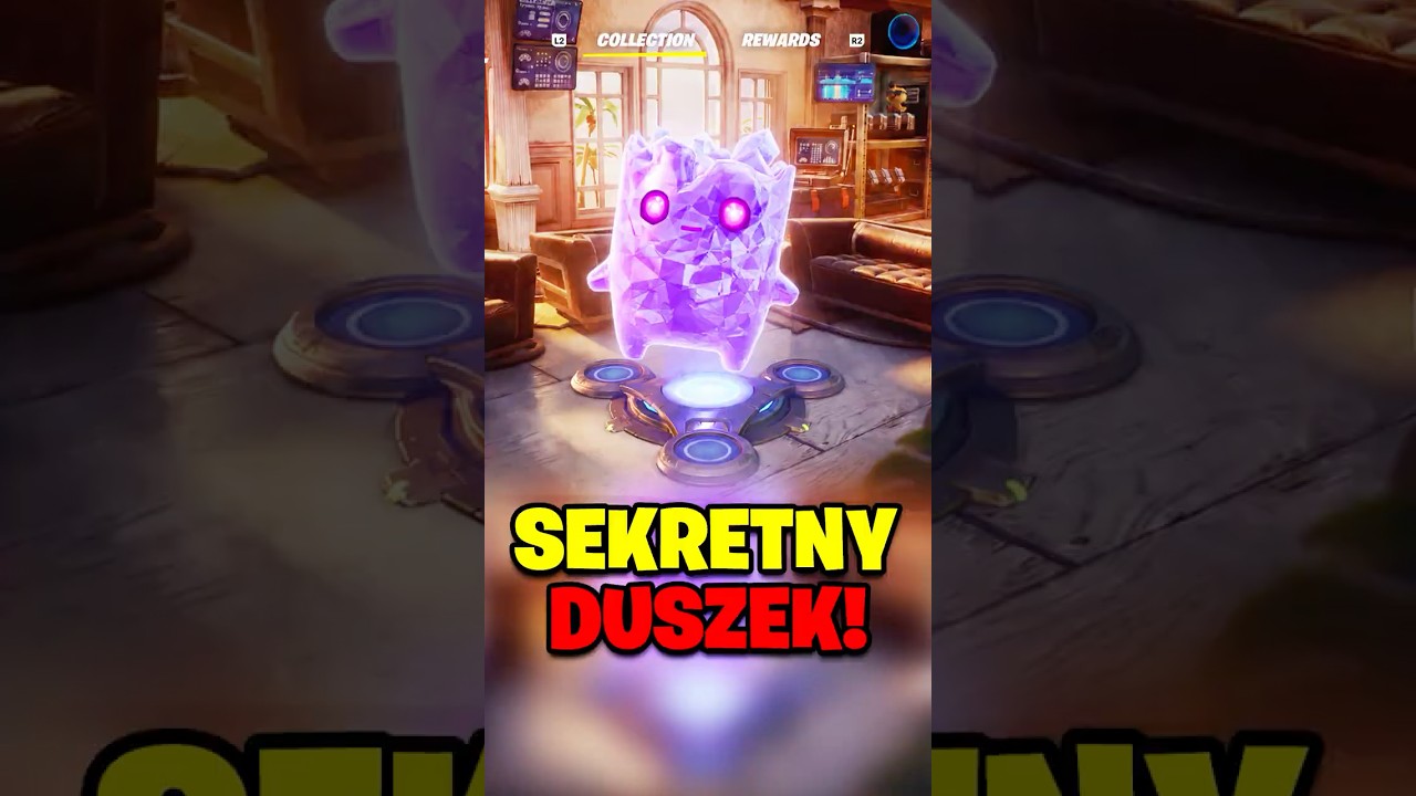 TEN DUSZEK TRAFI DO FORTNITE!! #shorts