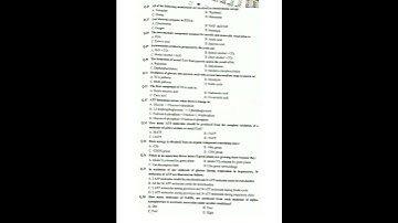 Bioenergitics Kips Early session of 2022 f0r nmdcat 2022 student Best final 50 mcqs with key.