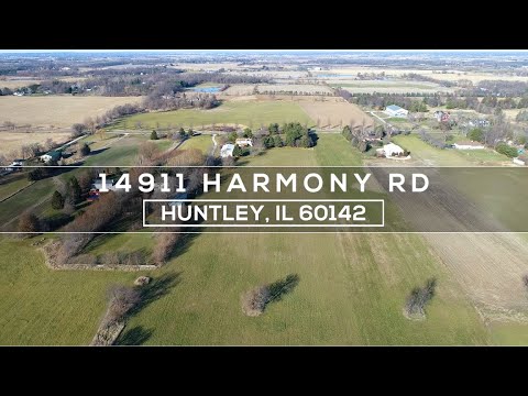 14911 Harmony Rd, Huntley, IL home video tour