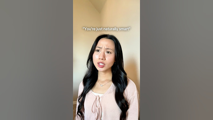 “You’re just naturally smart” no…not really.
