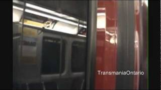 Yonge-University-Spadina Line - TTC 1995-2001 Bombardier T1 (York Mills Station to Finch Station)