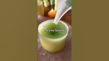 Making candles is about embracing surprise and creativity—this project truly delivered 🕯️💖 #Candle