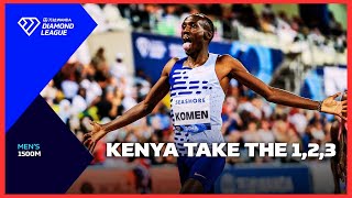 Astonishing BRIAN KOMEN's 1500M GOLD in Diamond LEAGUE.