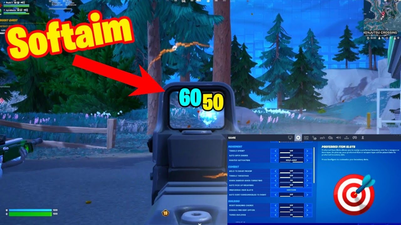 CONTROLLER AIMBOT🎮 + BEST Settings For Fortnite ps5/xbox chapter 4 ...