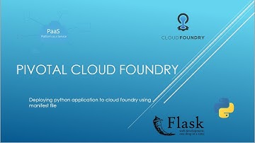 Part-4 Using manifest file to deploy in cloud foundry