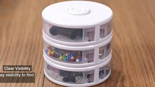 Organize Your Craft Space: SINGER Small Notions Organizer - Storage Solution for Sewing &amp; Crafting