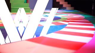 Seussical Set behind the scenes