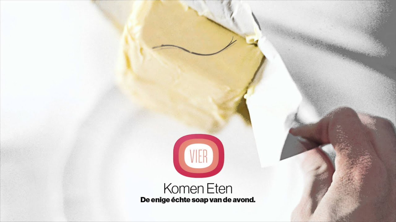 VIER - Komen Eten - Haar in de boter (20" Radio Commercial) - YouTube
