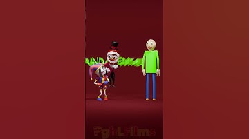 Baldi Meets Pomni? #baldisbasics #theamazingdigitalcircus #pghlfilms