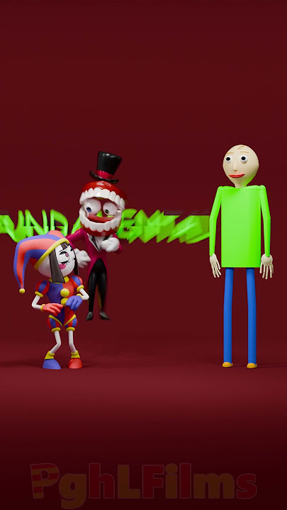 Baldi Meets Pomni? #baldisbasics #theamazingdigitalcircus