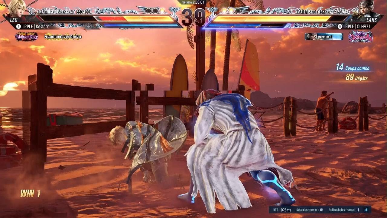 TEKKEN8 training avec mes partenaire