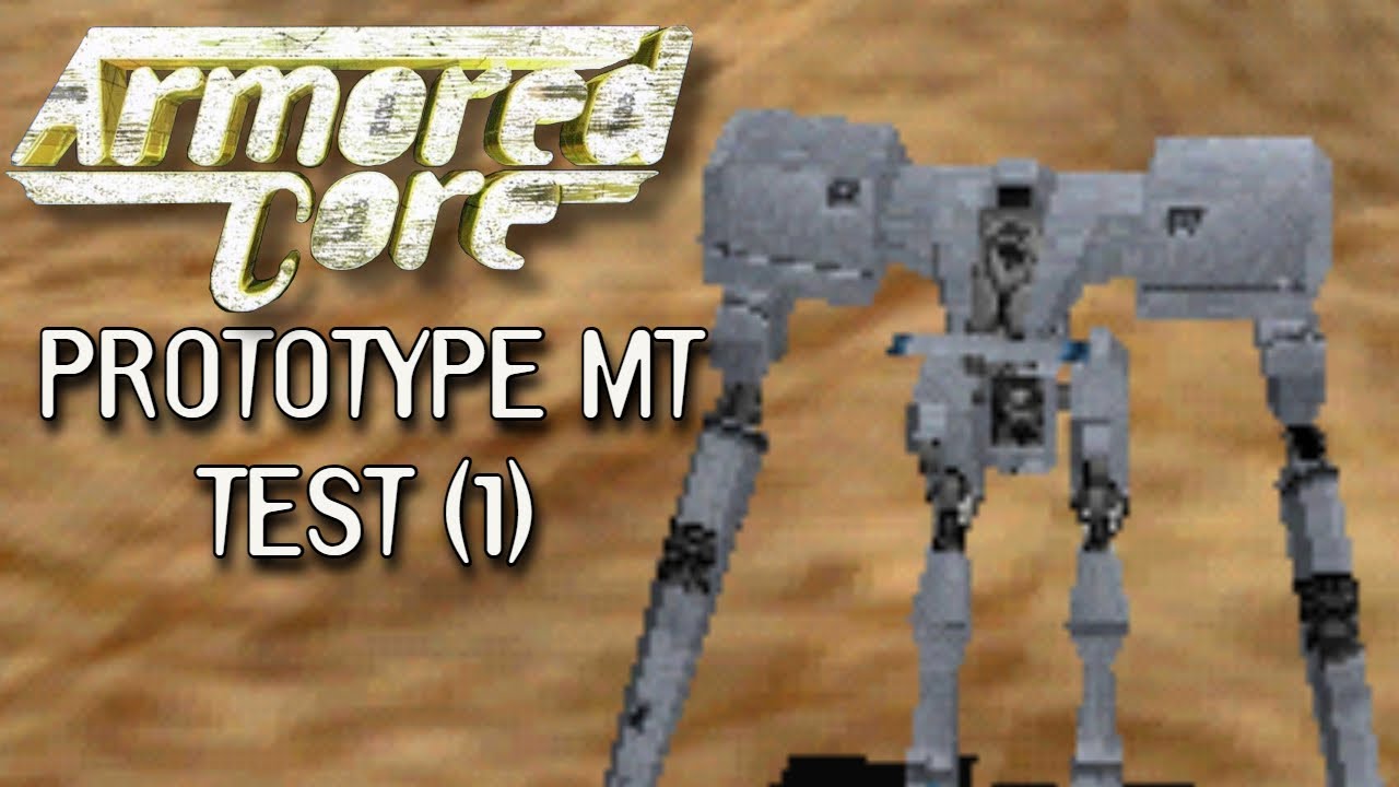 Armored Core Mission #17 - Prototype MT Test (1) [PS1 HD] - YouTube