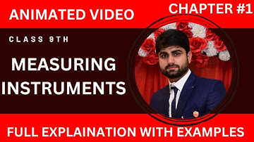 measuring instruments physics class 9 GRB physics Academy in urdu hindi